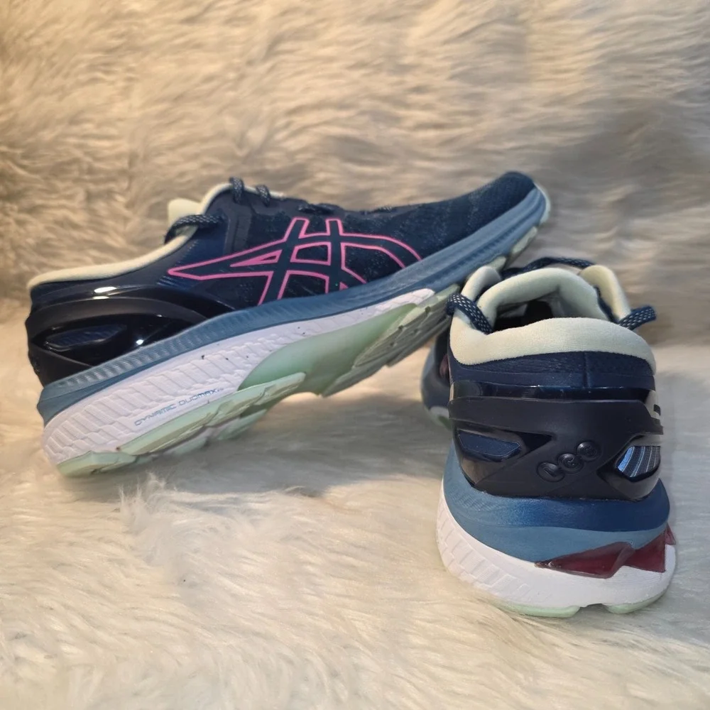Women's Running Shoes ASICS Gel-Kayano 31 Navy Pink Size 10.5 1012A649
